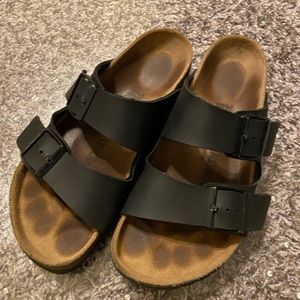 Black Birkenstocks
